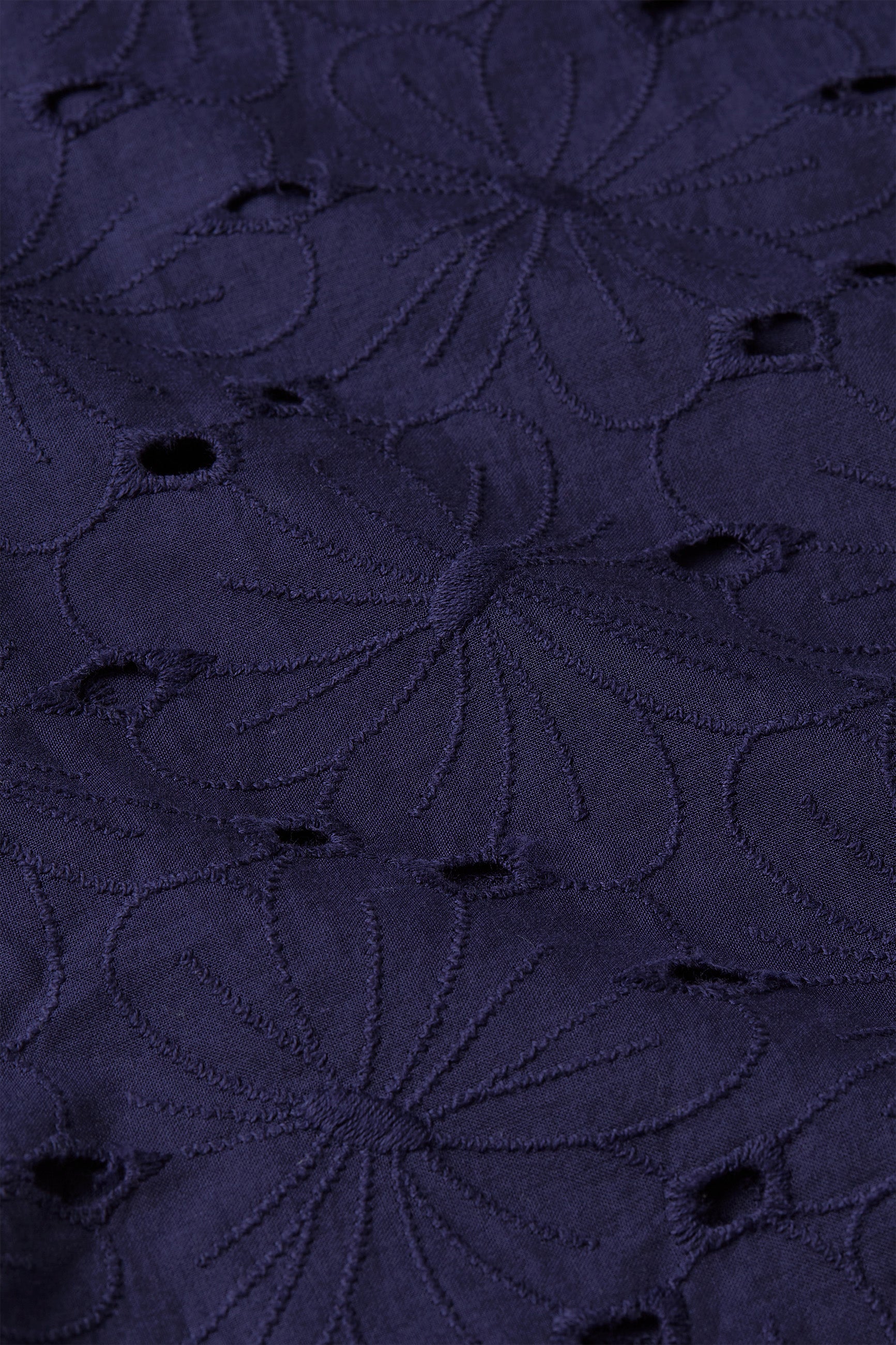 Evelina Blouse Brava Broderie - Beacon Blue