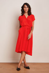 Amy Dress Sista - Fire Red