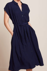 Amy Dress Tortoise - Evening Blue