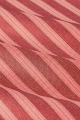 Billie Blazer Vice Stripe - Dusty Rose