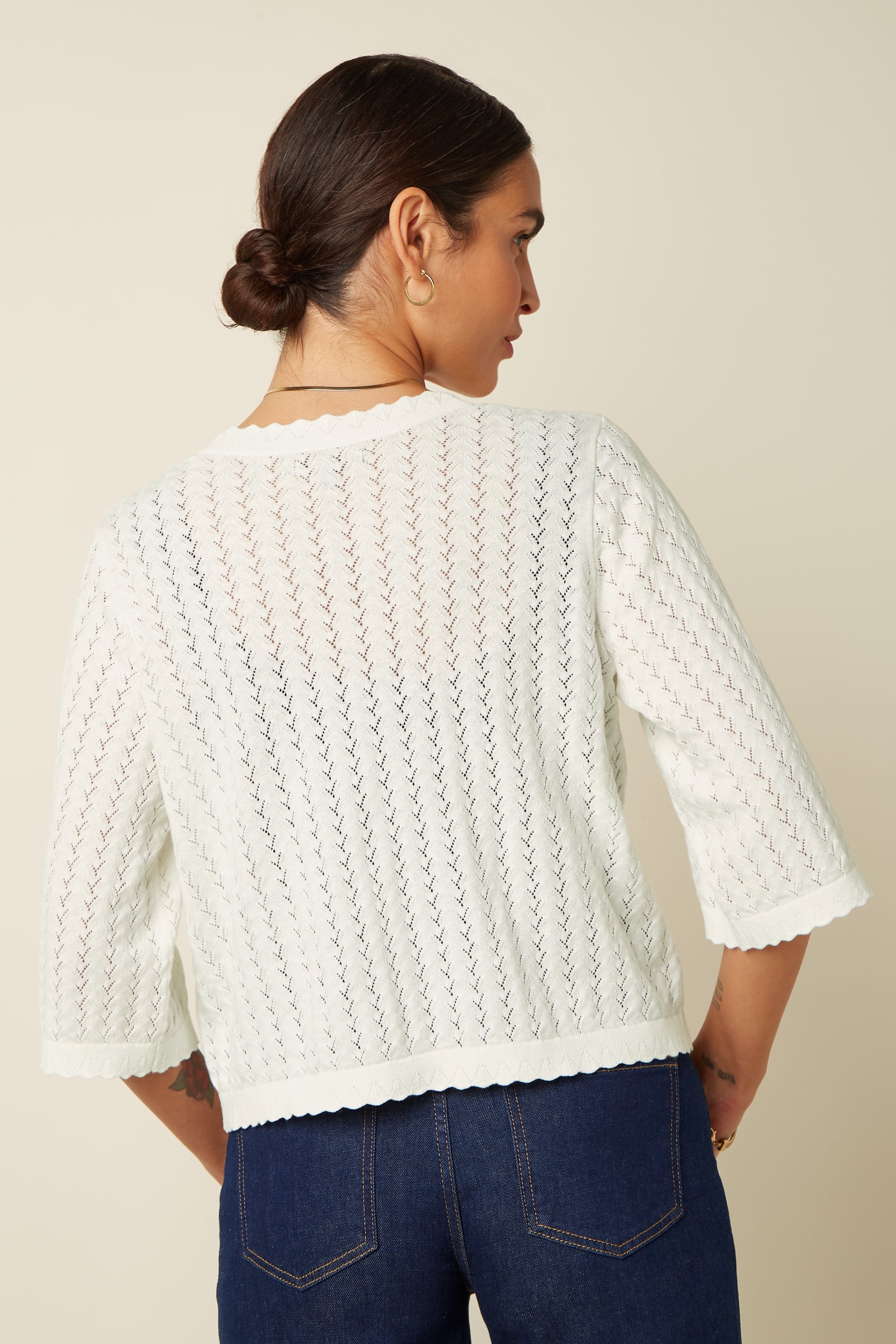 Emily Cardi Rocky Ajour - White