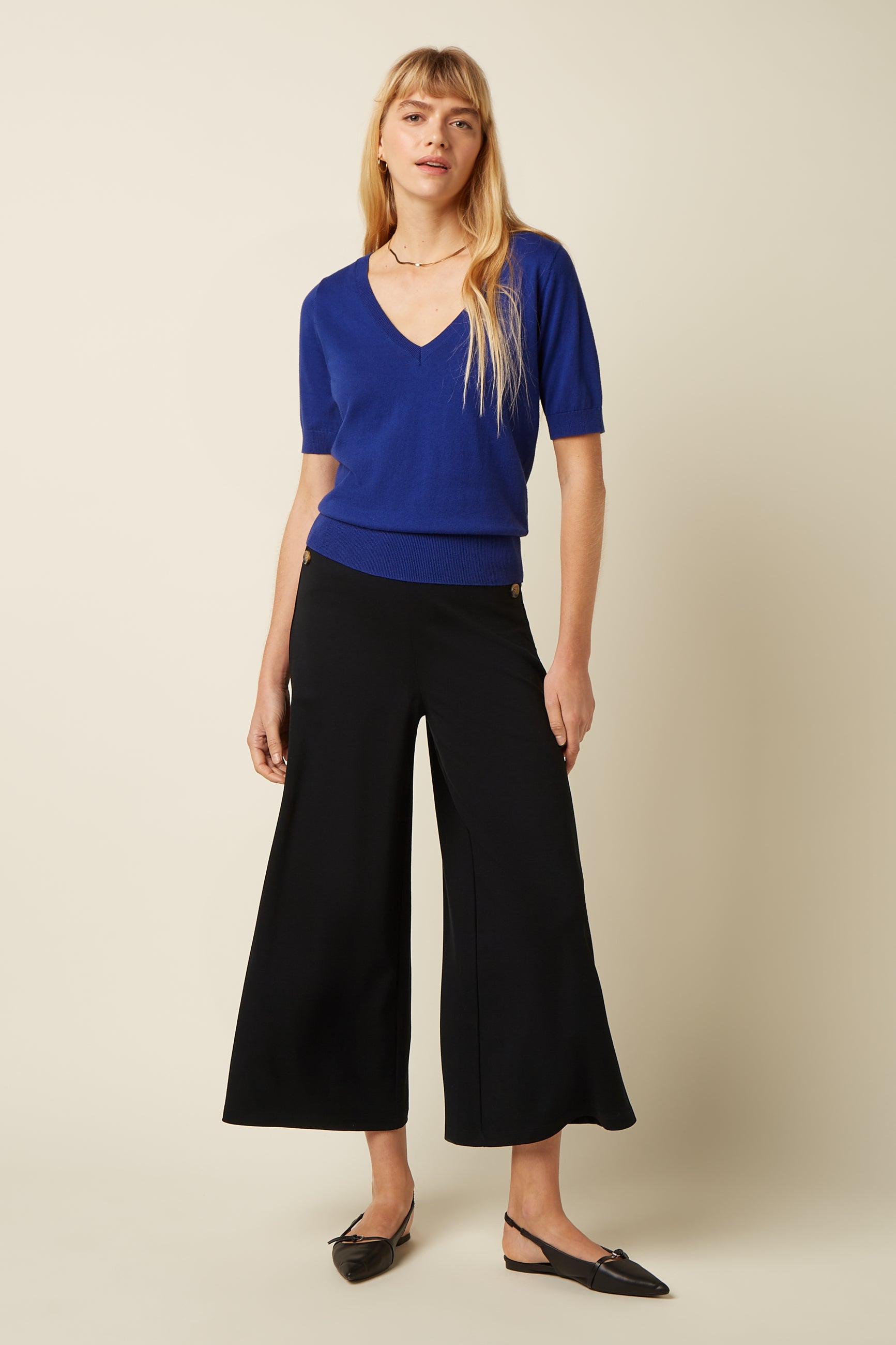 Agnes V Top Cocoon - Midnight