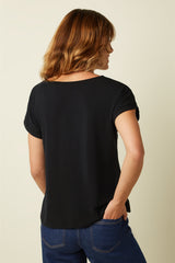 Aria Top Caprice - Black