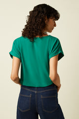Aria Top Caprice - Nile Green