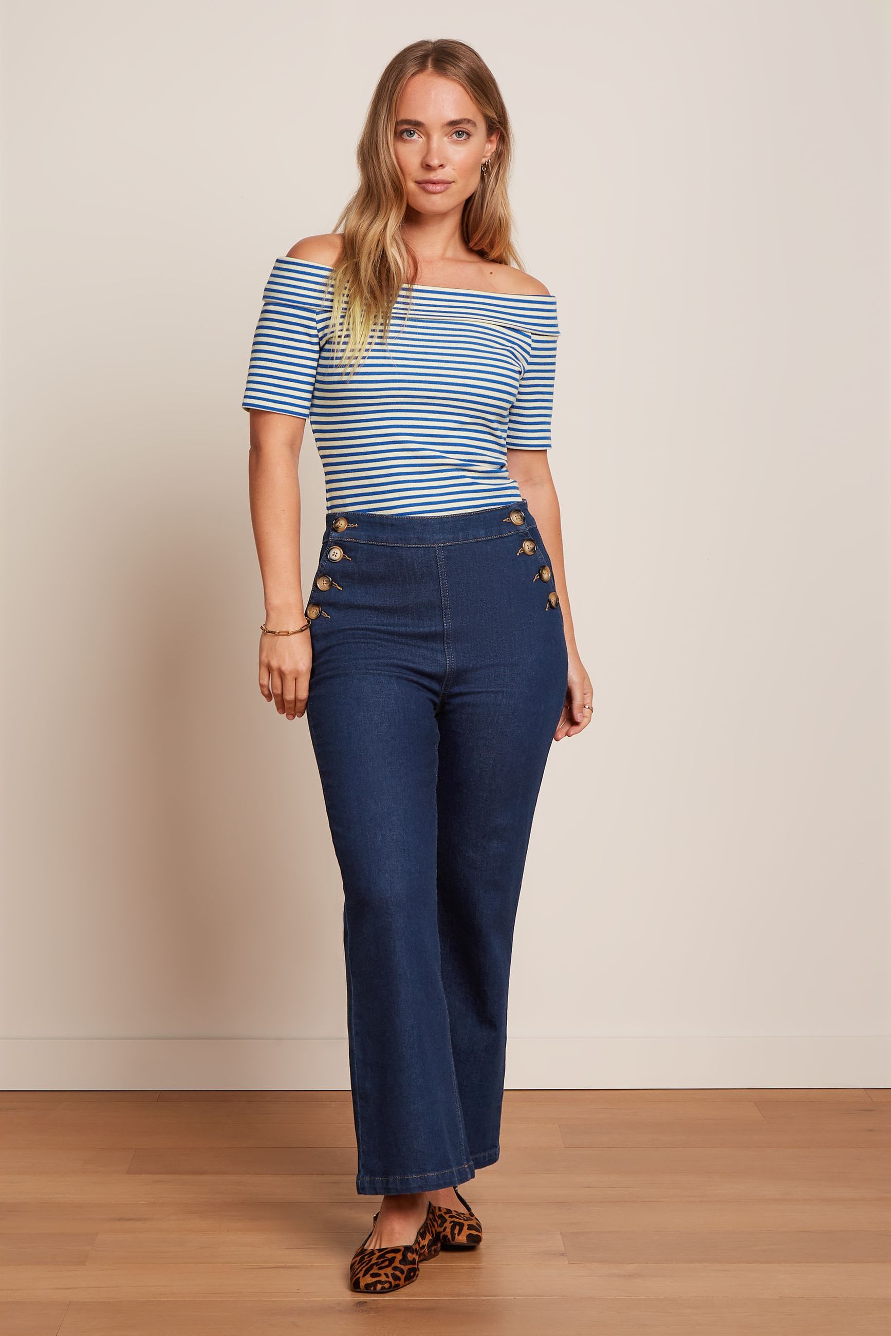 Pietra Pants Onyx Denim - Deep Blue