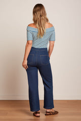 Pietra Pants Onyx Denim - Deep Blue