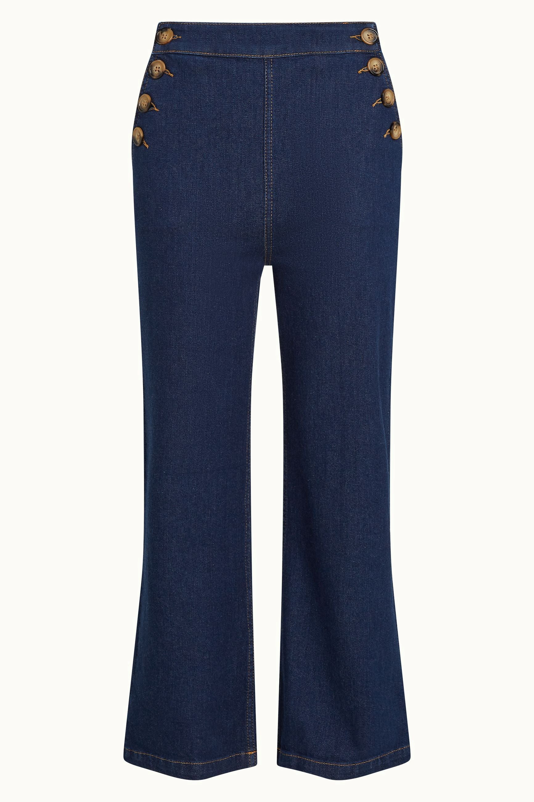 Pietra Pants Onyx Denim - Deep Blue