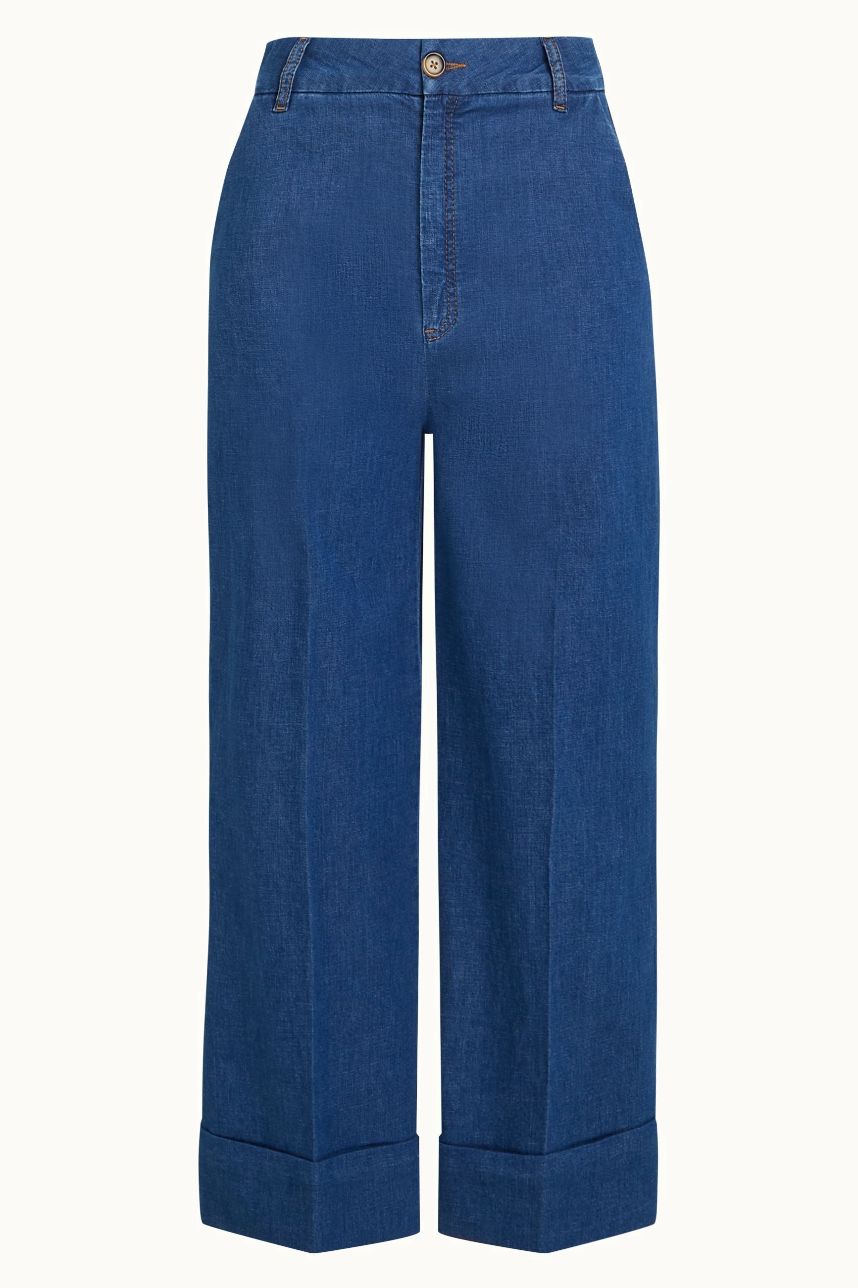 Lisa Culotte Chambray - Denim Blue – King Louie