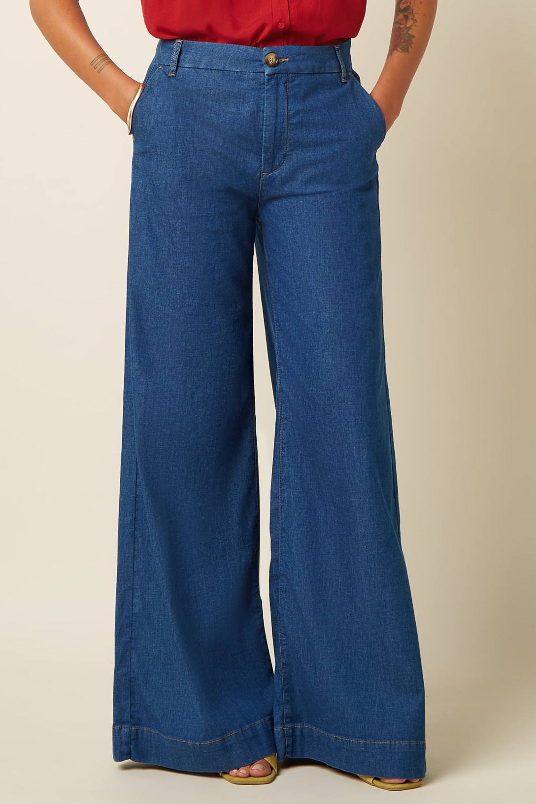 Peppa Pants Chambray - Denim Blue – King Louie
