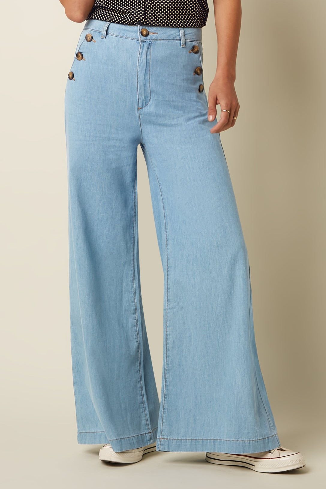 Pirla Pants Festa Light Denim - Blue Tint – King Louie