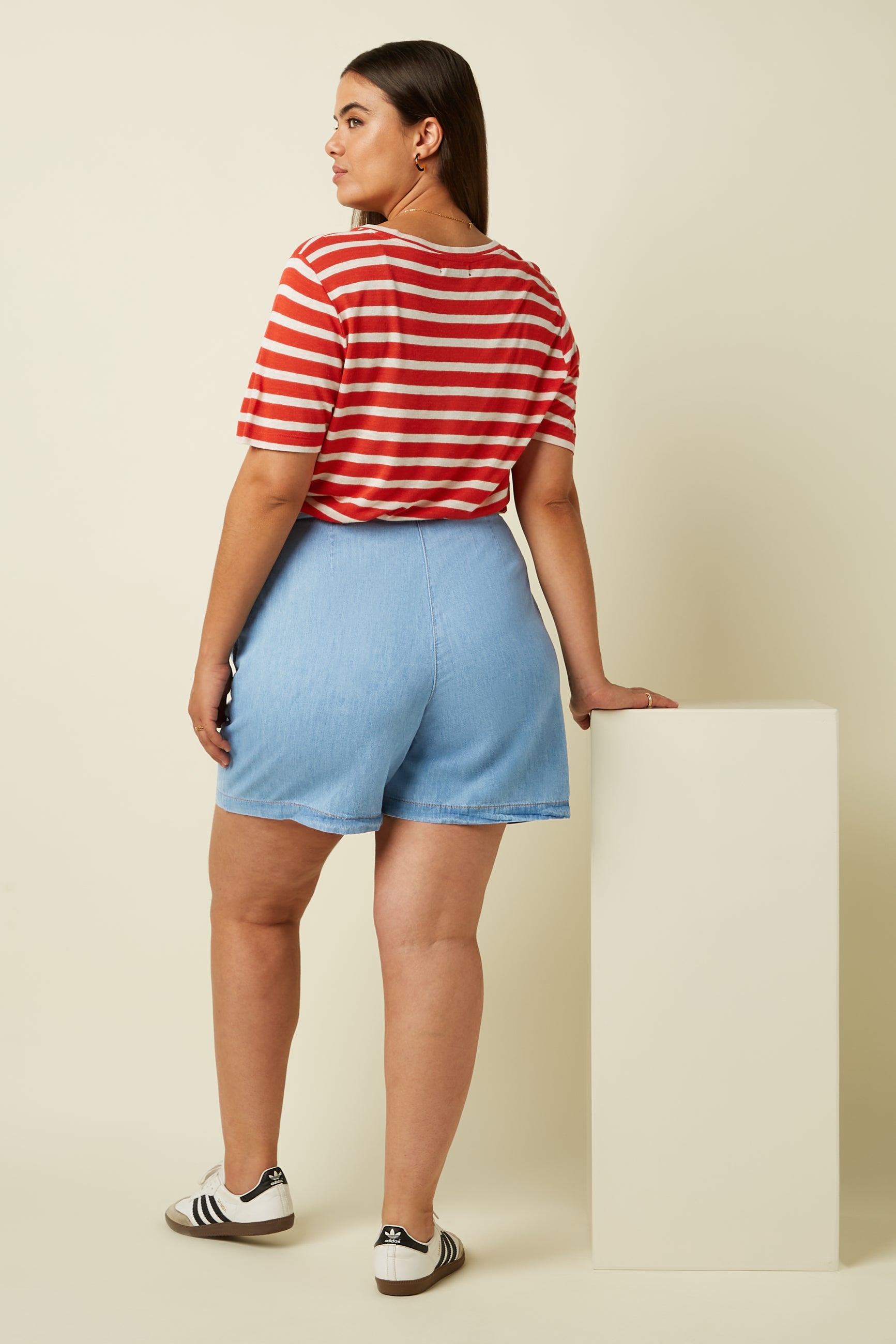 Marnie Shorts Festa Light Denim - Blue Tint