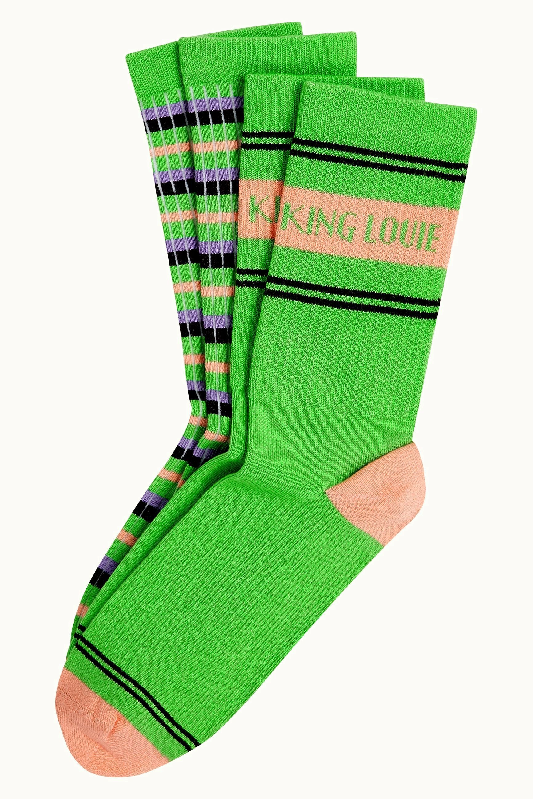 Socks Logo - Jasmin Green