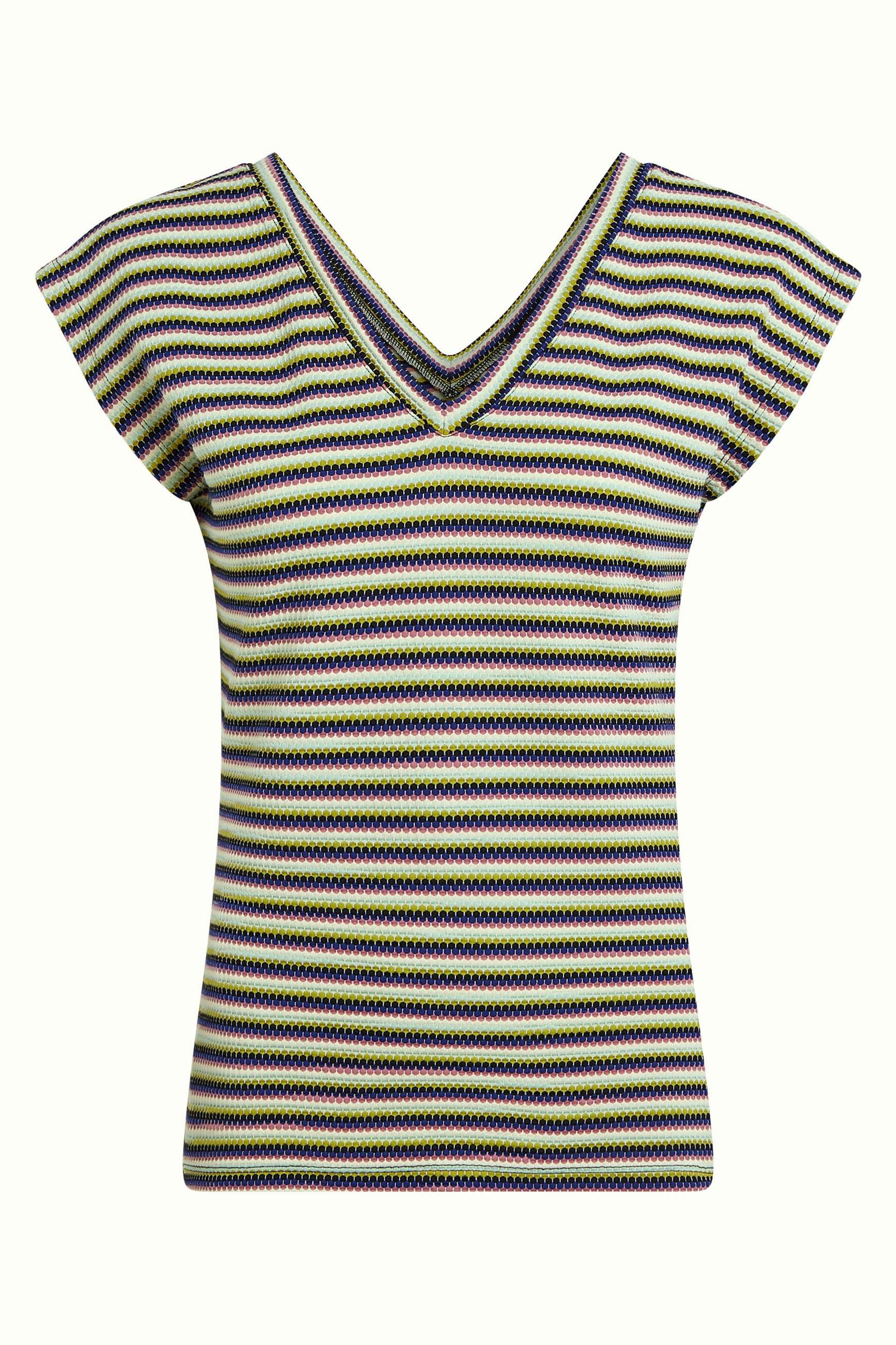 Double V Top Beebop Stripe - Black