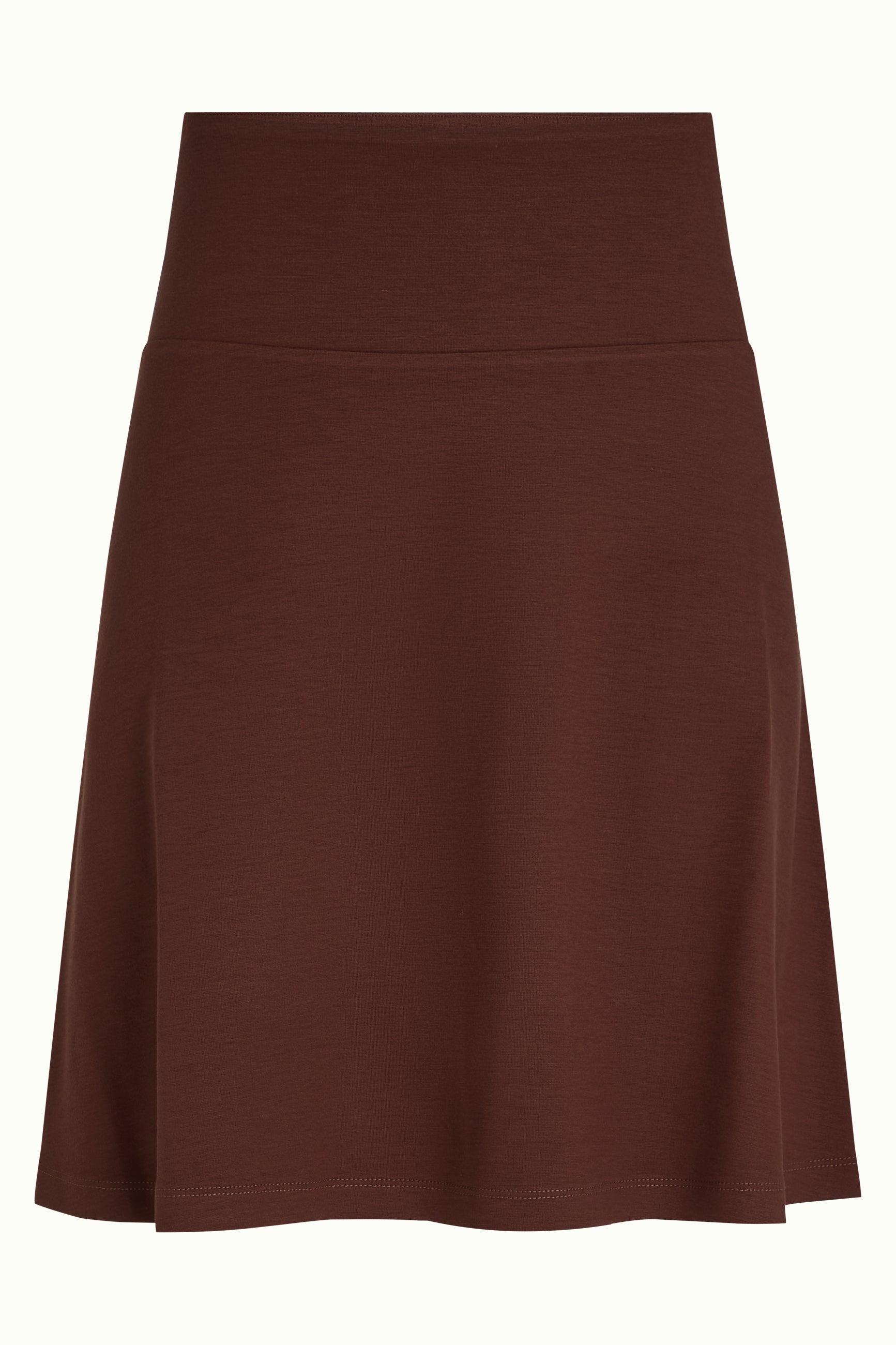 Border Skirt Milano Uni - Rum Brown