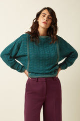 Azzurra Knit Top Gisell - Spruced Green
