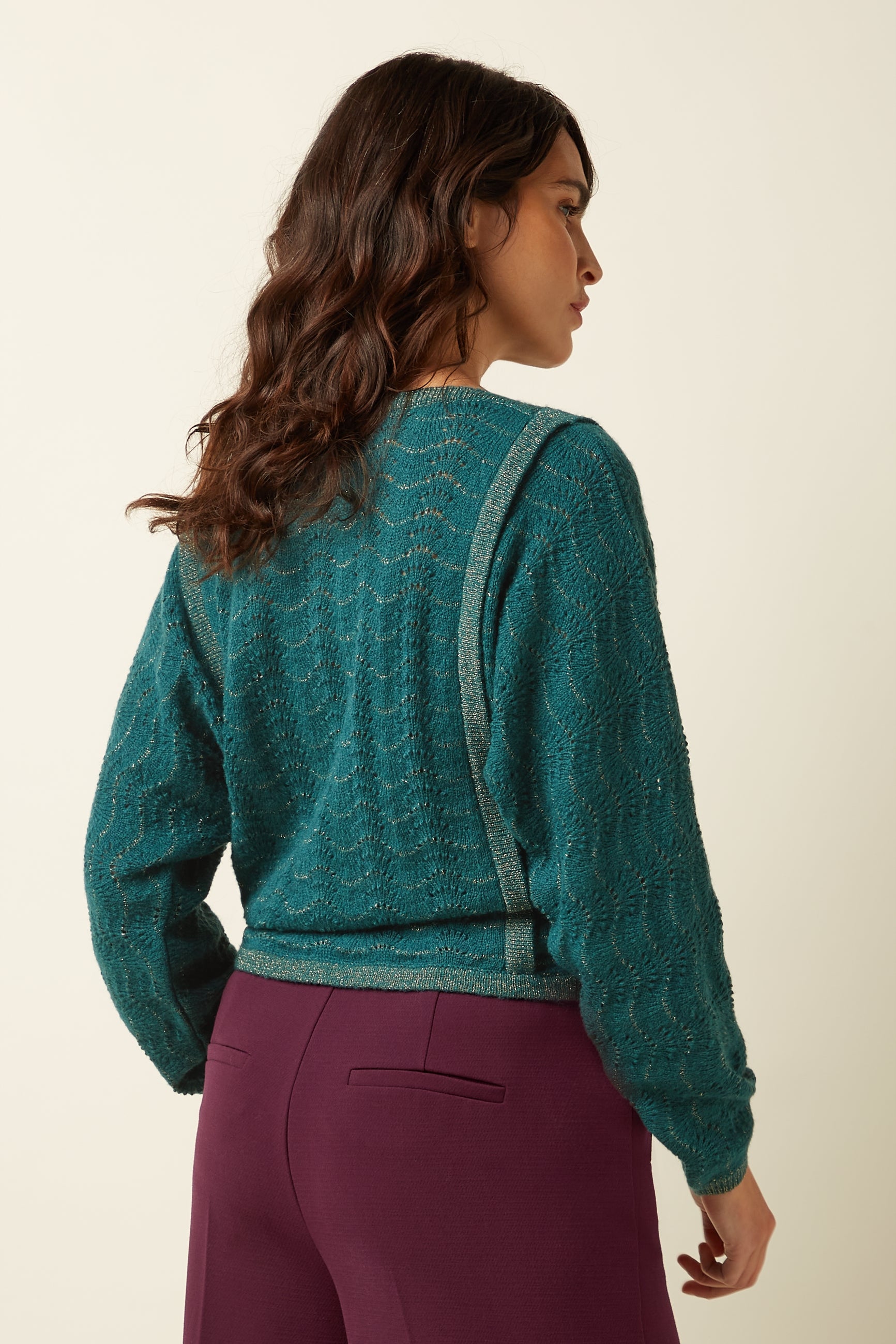 Azzurra Knit Top Gisell - Spruced Green