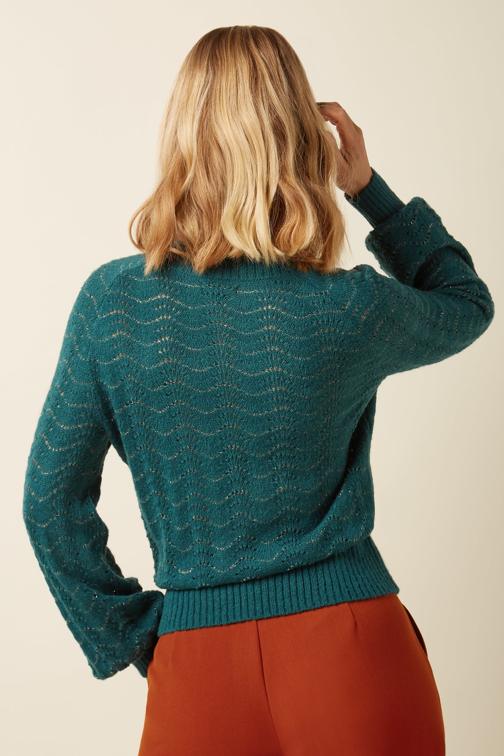 Michelle Top Gisell - Spruced Green