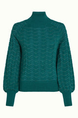 Michelle Top Gisell - Spruced Green