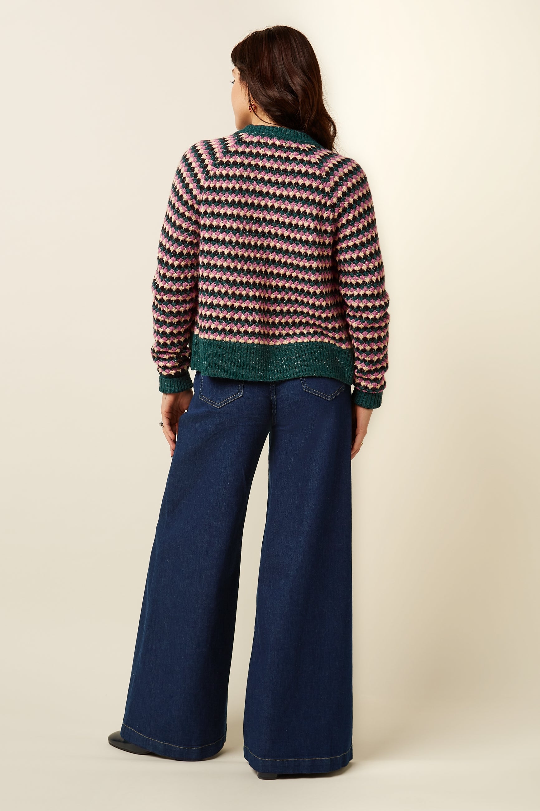 Blanca Cardi Flora - Pine Green