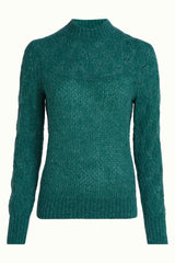 Jeanie Yoke Sweater Bernard - Spruced Green