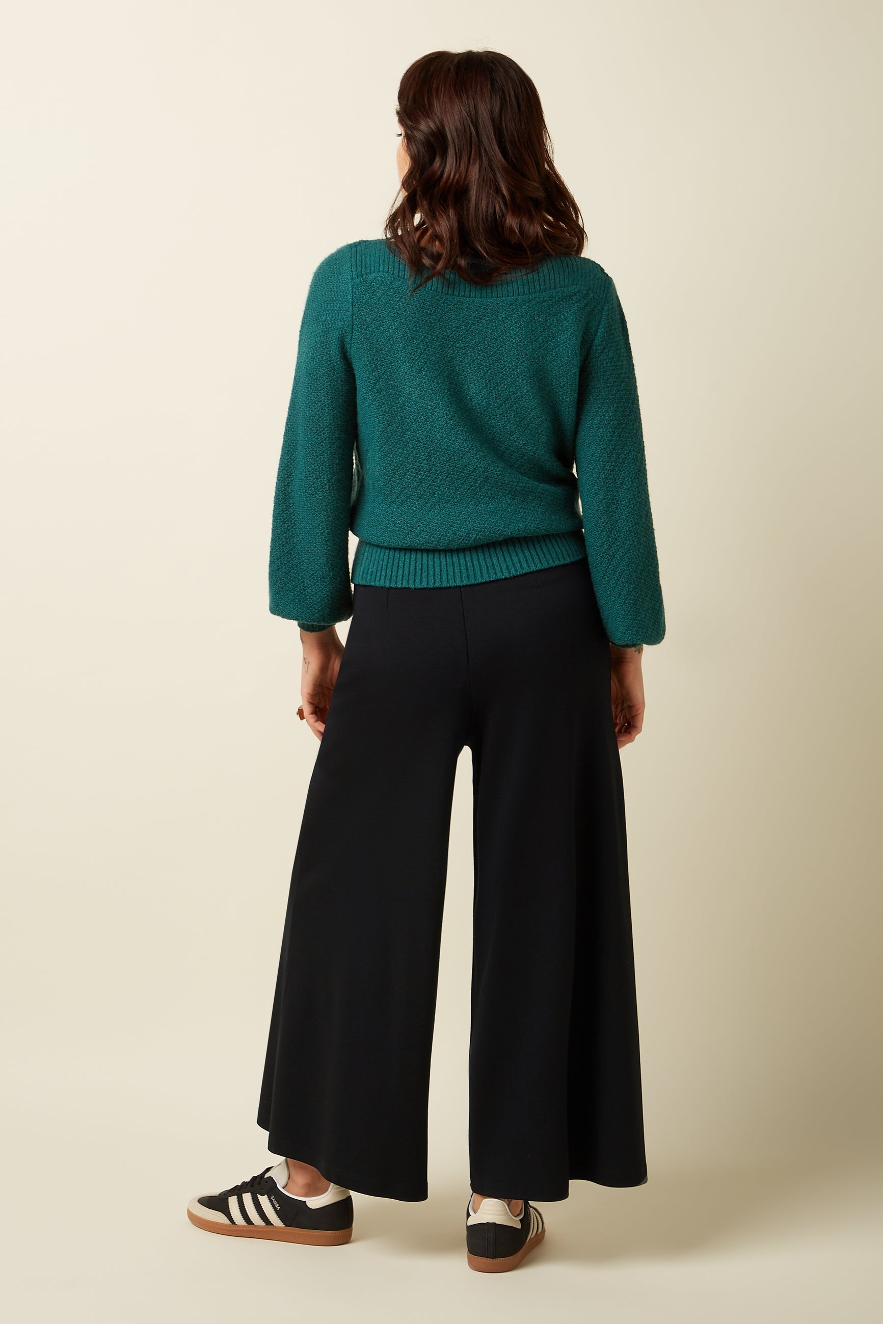 Erin Top Farfalle - Spruced Green