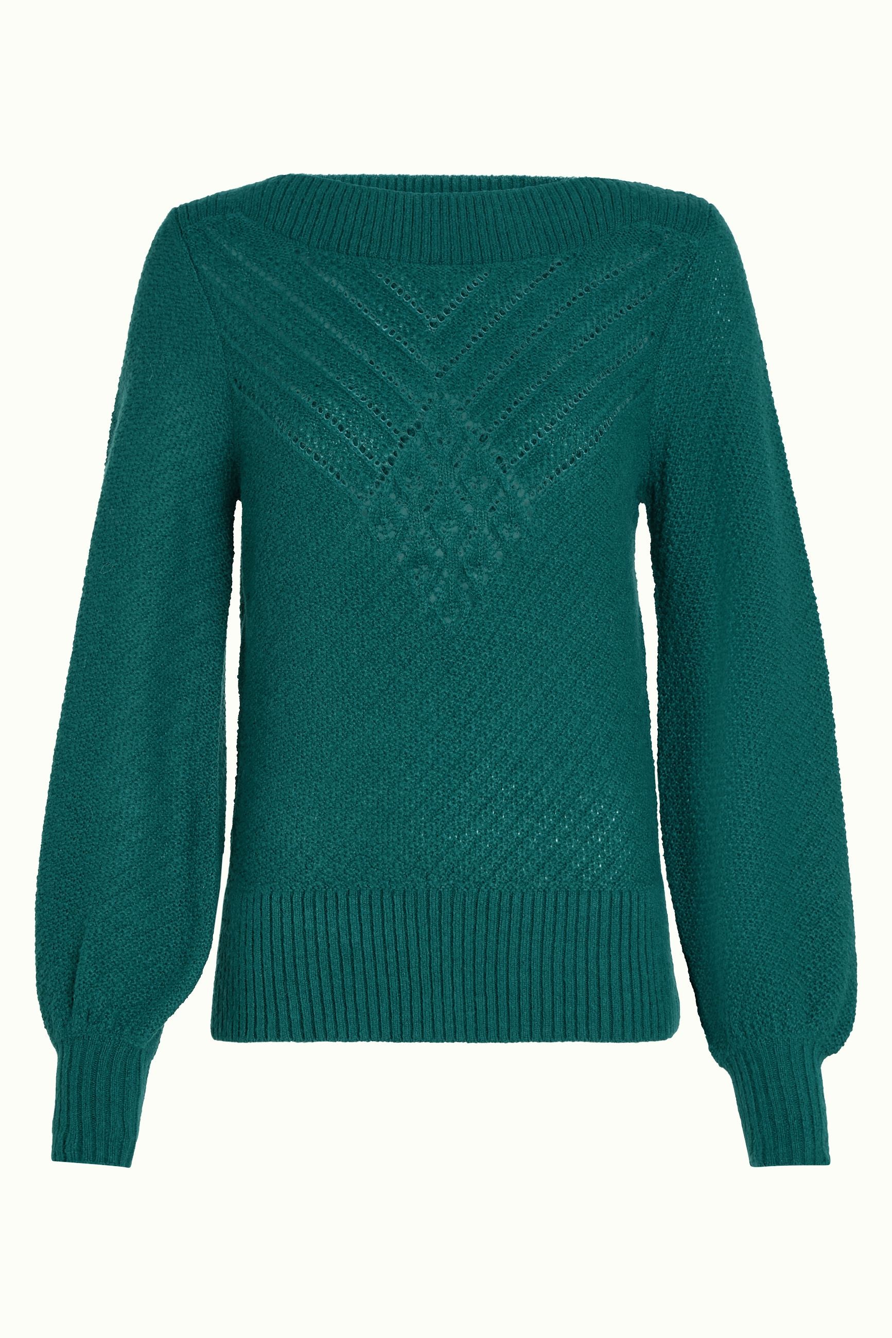 Erin Top Farfalle - Spruced Green