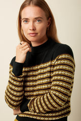 Agnes Turtle Top Walter - Black