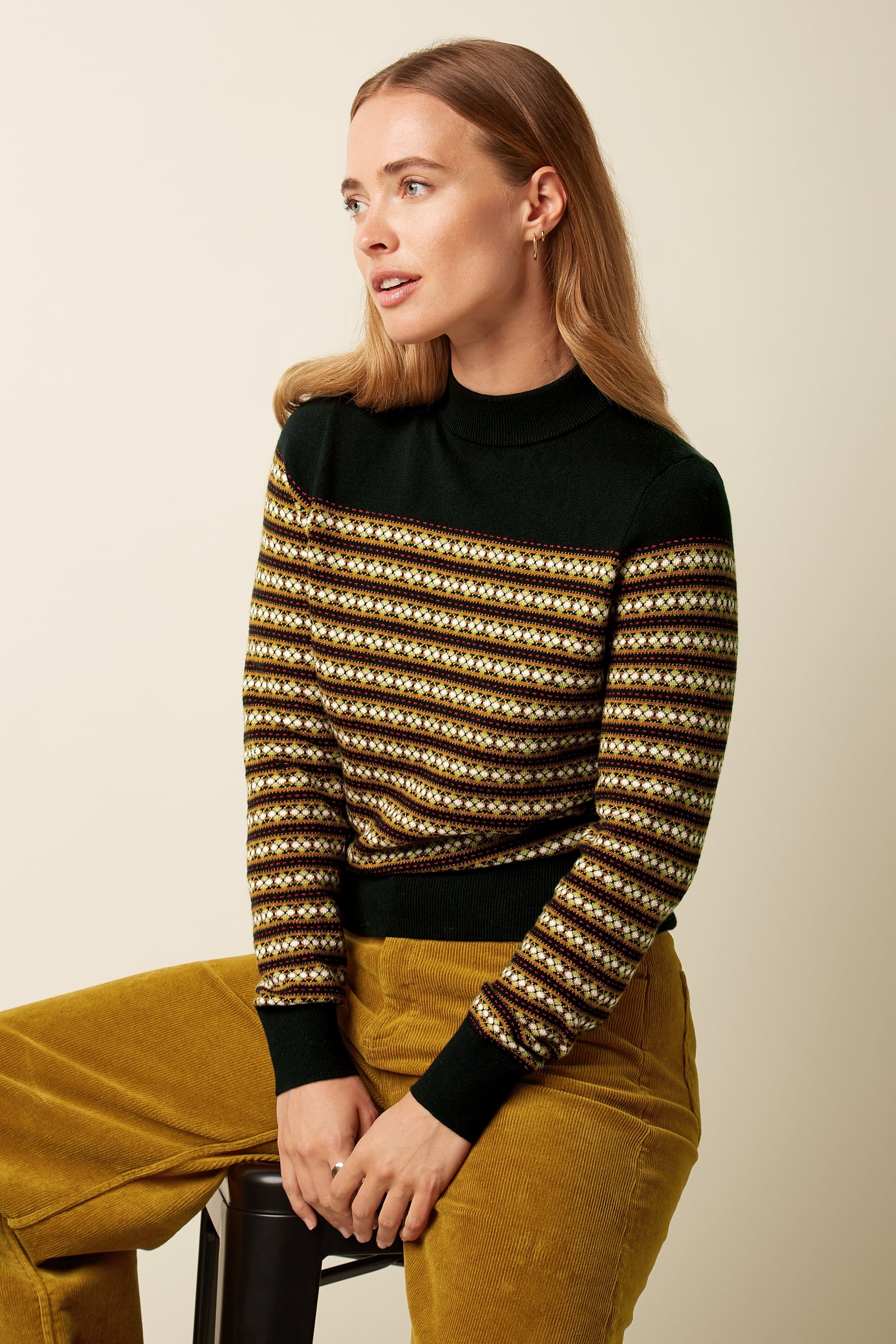 Agnes Turtle Top Walter - Black