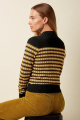 Agnes Turtle Top Walter - Black