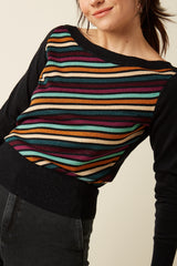 Ivy Top Lapis - Black