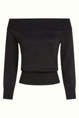 Mirta Top Lapis - Black