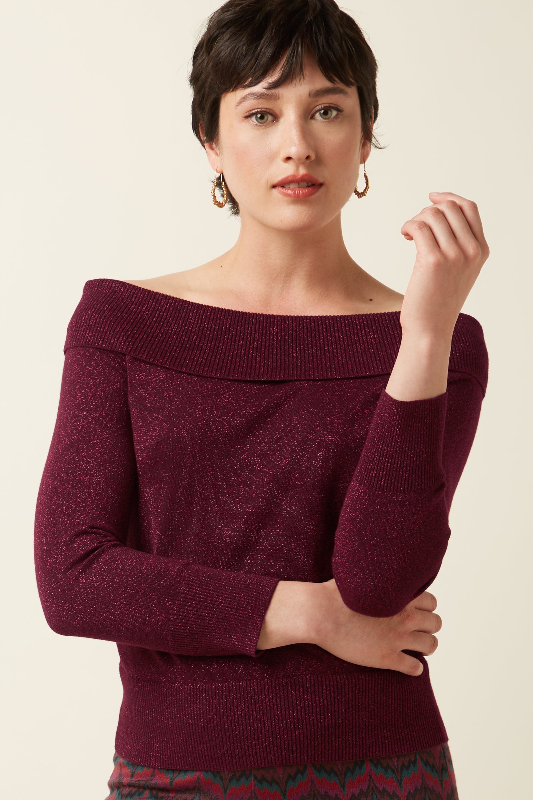Mirta Top Lapis - Cabernet Red