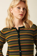 Cardi Roundneck Marielle - Black