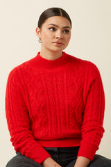 Nilde Top Leon - Fiery Red