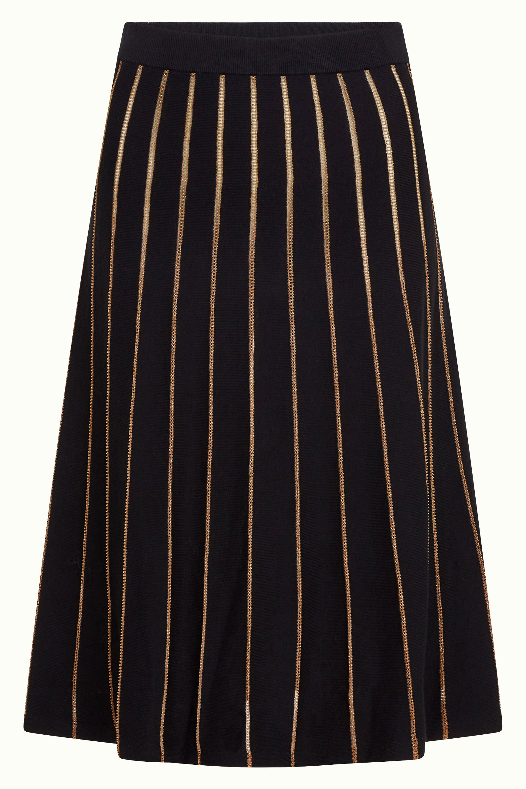 Knit Skirt Plume - Black
