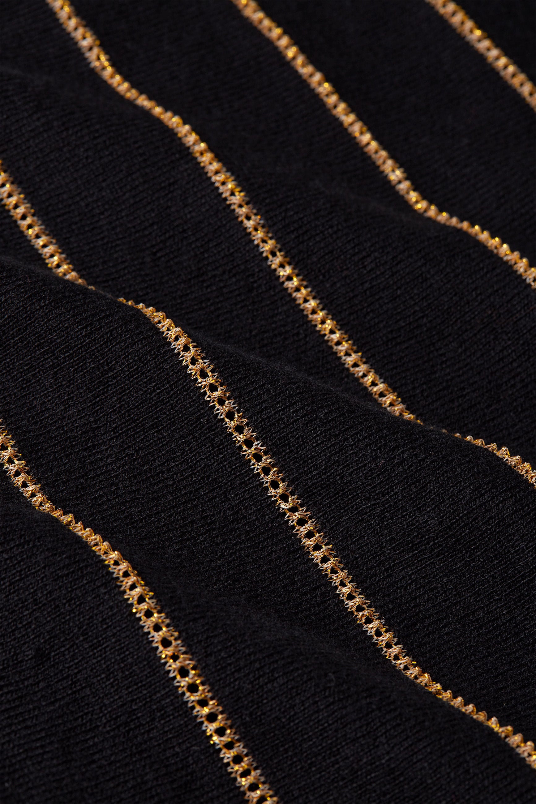 Knit Skirt Plume - Black