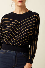 Joy Top Plume - Black