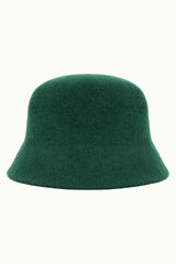 Cloche Hat - Pine Green