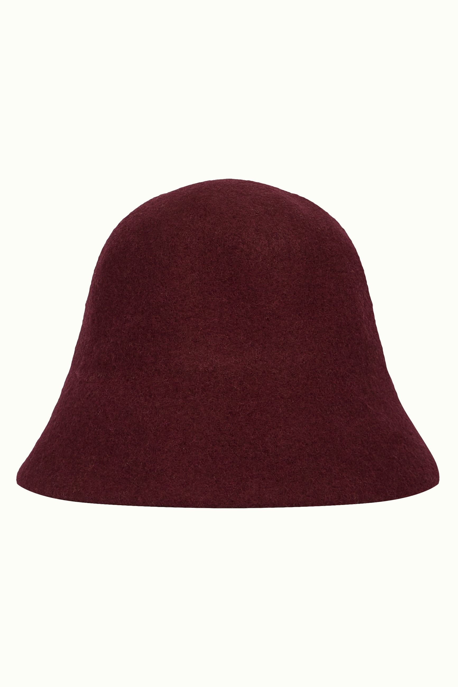 Cloche Hat - Porto Red