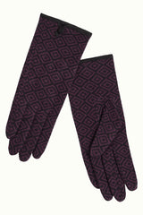 Azul Glove - Bordeaux Red