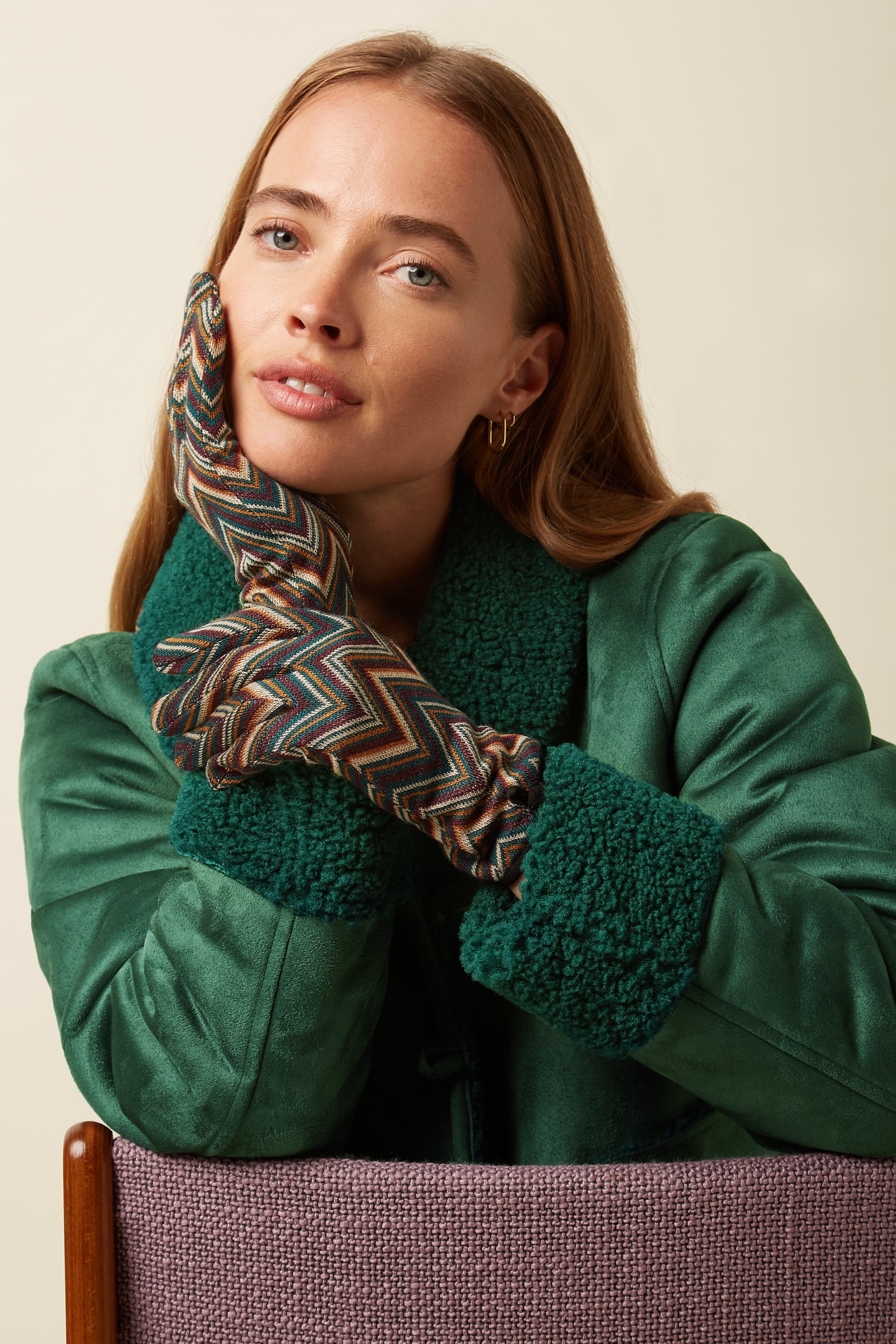 Fable Glove - Botanical Green