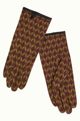 Gato Glove - Bordeaux Red