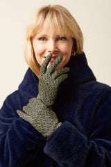 Givre Glove - Rhodonite Blue