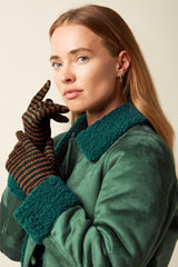 Glove Lush - Bordeaux Red