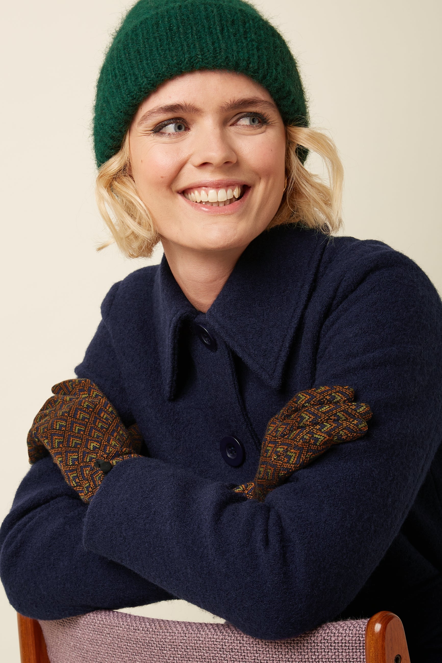 Glove Sizzle - Rhodonite Blue