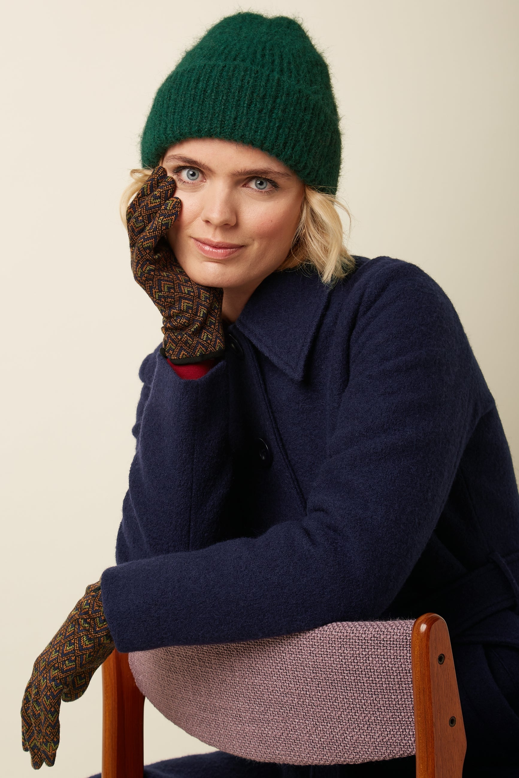 Glove Sizzle - Rhodonite Blue