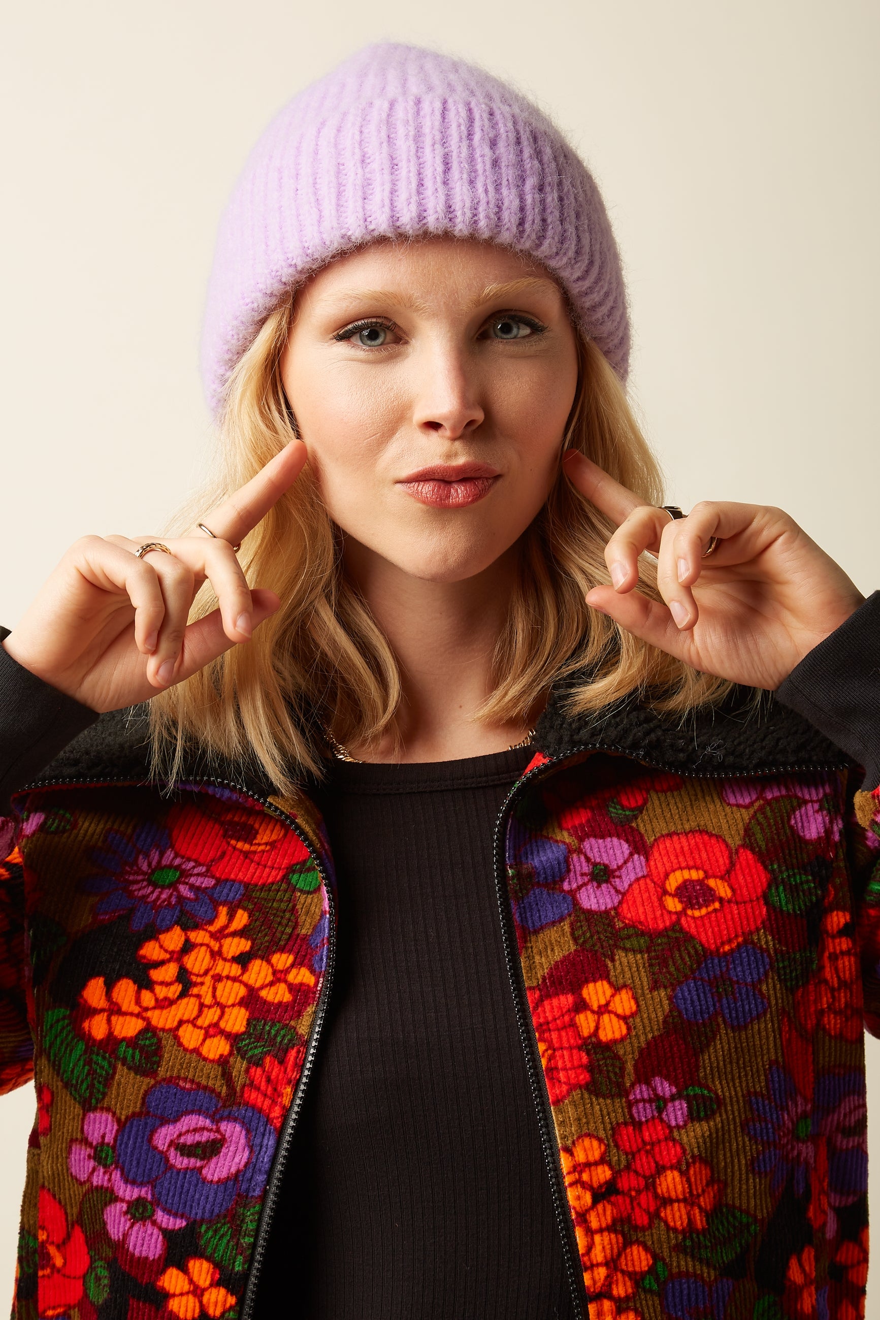 Beanie Hat Posh - Crocus Lilac