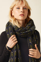 Fizz Scarf - Woodbine Green