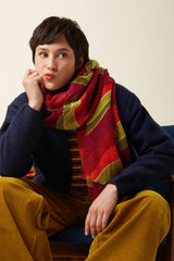 Razzle Scarf - Rio Red