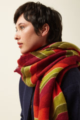 Razzle Scarf - Rio Red
